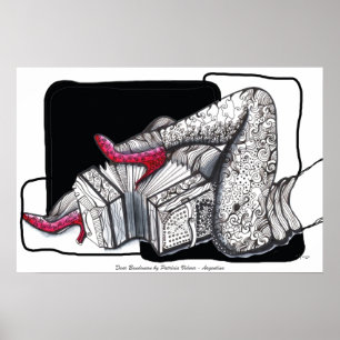 Póster Caro Bandoneon Tango