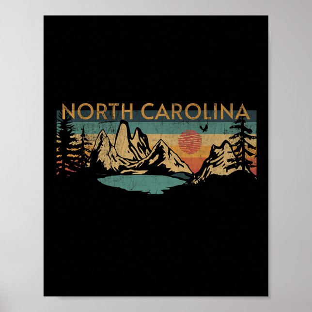 Poster Carolina do Norte (Frente)