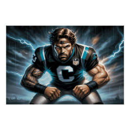 Póster Carolina Panthers