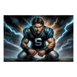 Póster Carolina Panthers 2