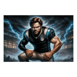 Póster Carolina Panthers 3