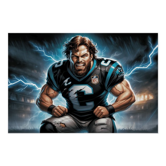 Póster Carolina Panthers 5 (Frente)