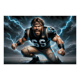 Póster Carolina Panthers 6