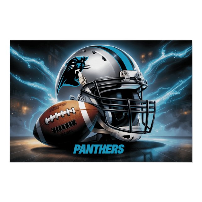 Póster Carolina Panthers 8 (Frente)