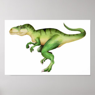 Póster Carolinii do Giganotosaurus