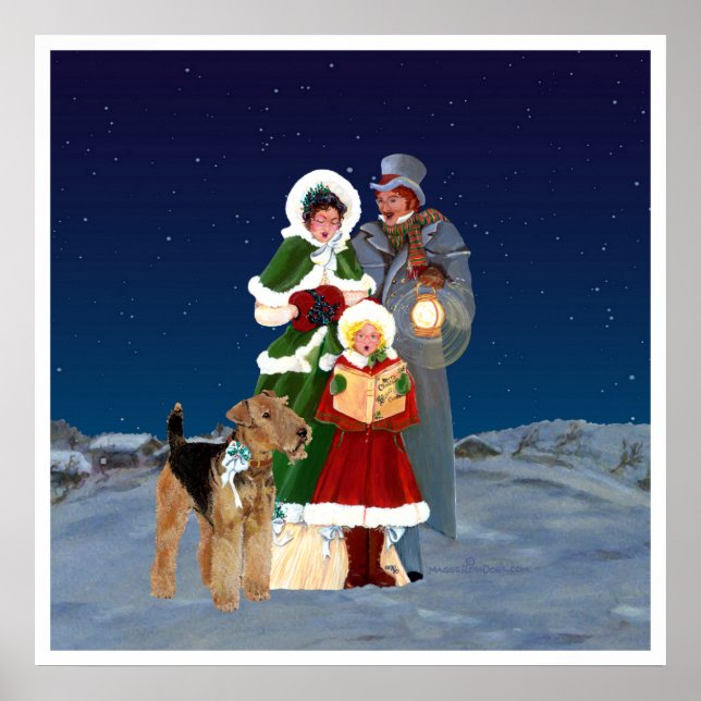 Poster Carols de Natal (Frente)