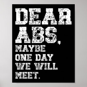 Poster Caros Abs, Talvez Um Teto De Construção De Porte.