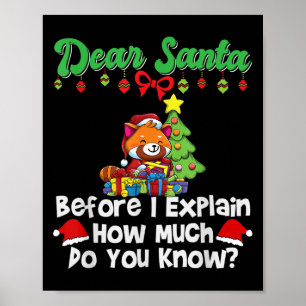 Poster Caros Papais noeis Antes De Explicar Quanto Vocês