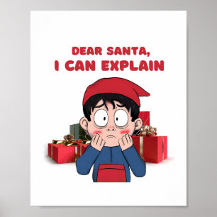 Poster Caros Papais noeis, Eu Posso Explicar A Culpada De