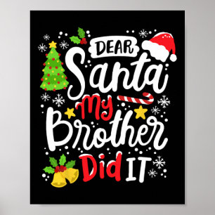 Poster Caros Papais noeis, Meu Irmão Fez Um Jogo De Natal