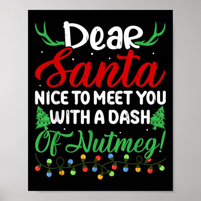 Poster Caros Papais noeis, Prazer Em Conhecê-Lo! (Frente)