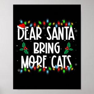 Poster Caros Papais noeis Trazem Mais Gatos Mães Da Famíl