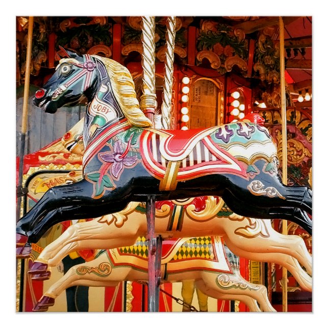 PÓSTER CAROUSEL HORSE (Frente)
