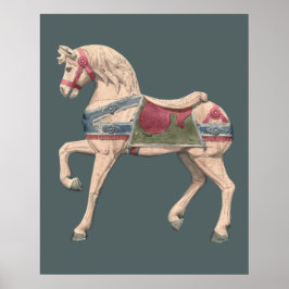 Poster Carousel Horse por Henry Murphy