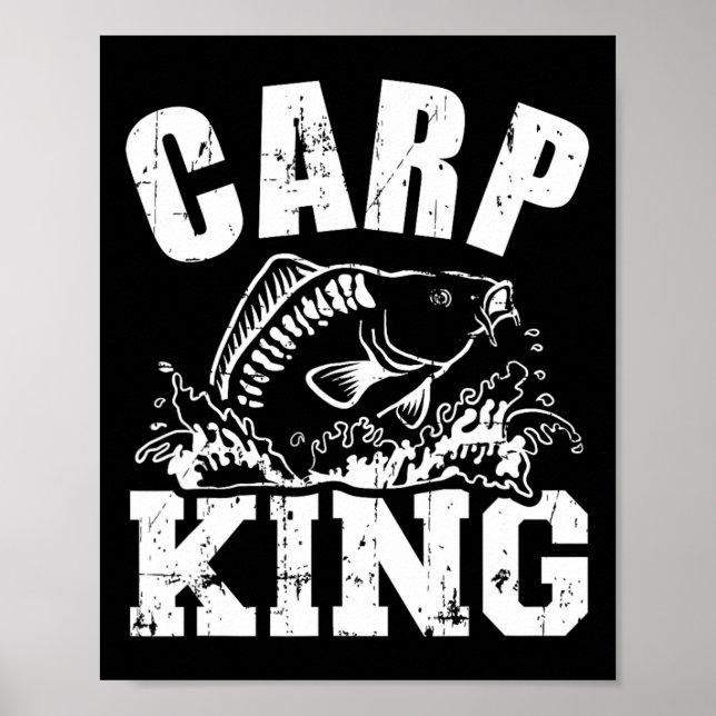 Poster Carp King Fishing  (Frente)