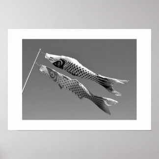Poster Carp Streamers (koinobori): Tóquio
