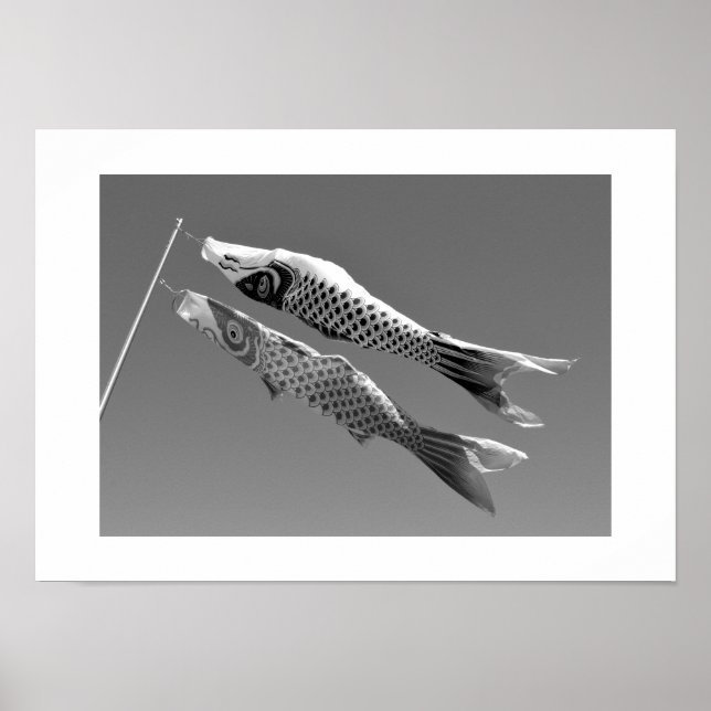 Poster Carp Streamers (koinobori): Tóquio (Frente)