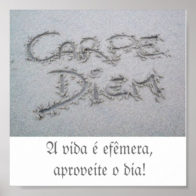 Poster Carpe Diem (Frente)