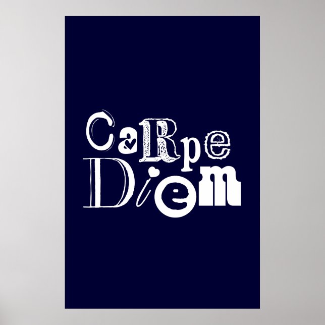 Póster Carpe Diem (Frente)
