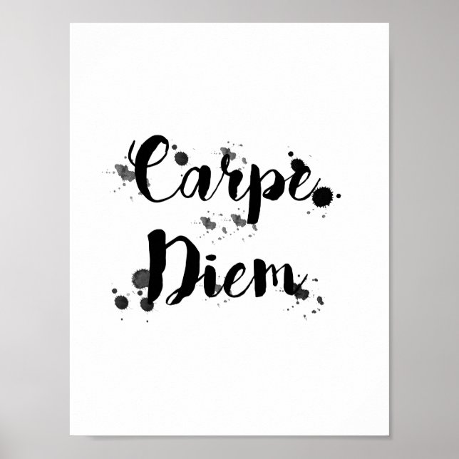 Póster Carpe Diem - (Frente)