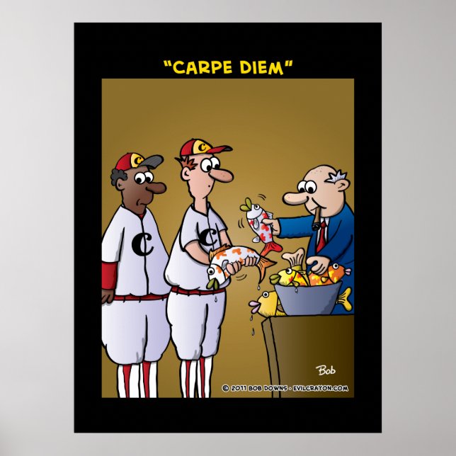 Póster Carpe Diem (Frente)