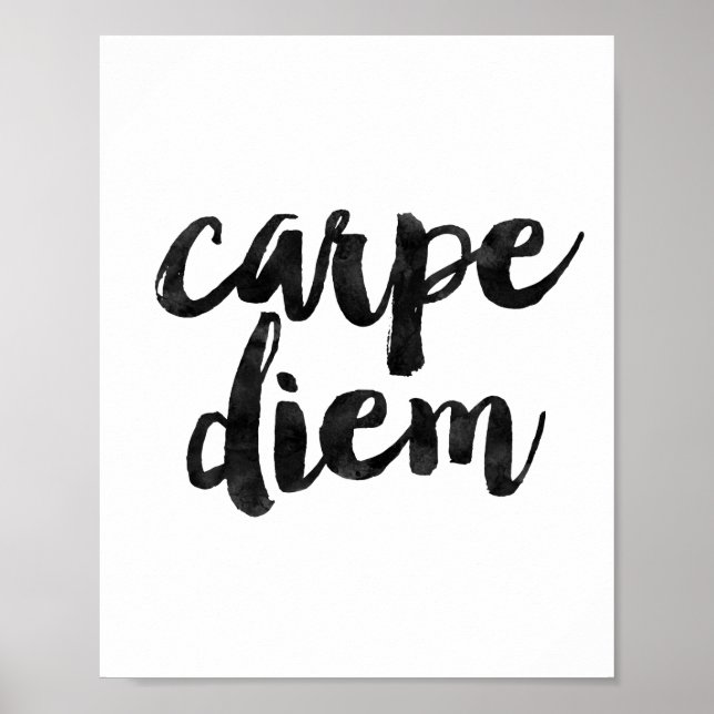 Póster Carpe Diem (Frente)