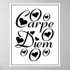 Póster Carpe Diem Home/ Office Decor
