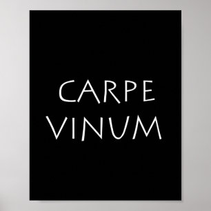 Poster Carpe vino