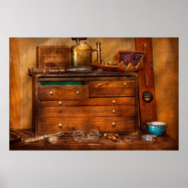 Poster Carpintaria - Ferramentas - Nos meus dias mais nov