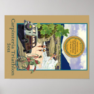 Póster Carpinteria Triathlon 2011