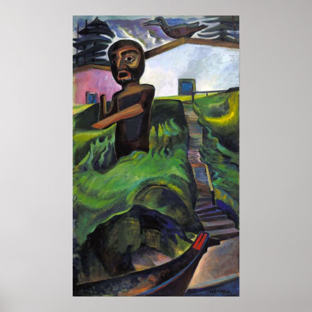 Poster Carr - Crazy Stair 1928 (Frente)