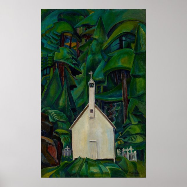 Poster Carr - Igreja Indígenas (Frente)