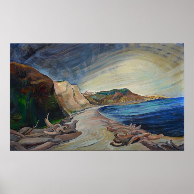 Poster Carr - Shoreline 1936 (Frente)