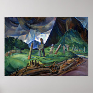 Poster Carr - Vanqued 1930