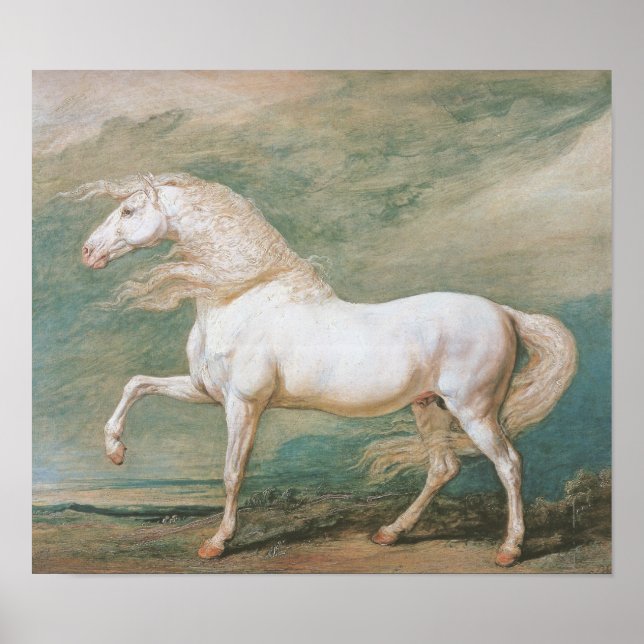 Poster Carregador Branco (Frente)