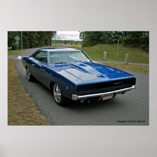 Póster Carregador de 1968 Dodge