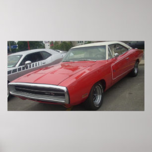 Póster Carregador R/T de 1970 Dodge