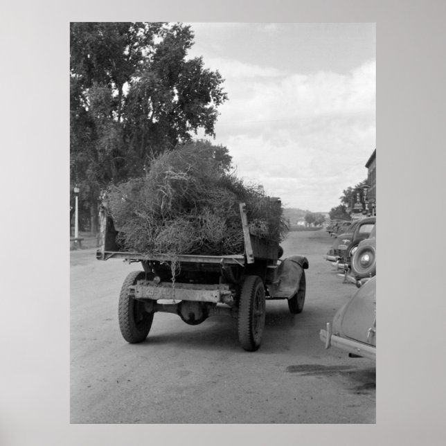 Póster Carregamento de Tumbleweed, 1939 (Frente)