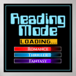 Poster Carregamento do modo de leitura