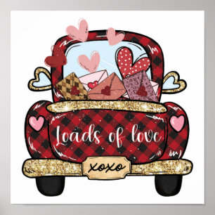 Poster Carregamentos de Dia de os namorados │ Amor