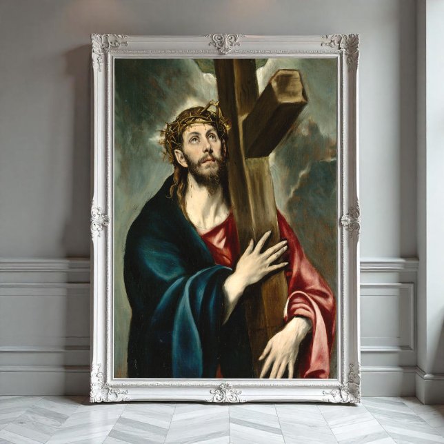 Poster Carregando cristo da cruz, El Greco (Criador carregado)