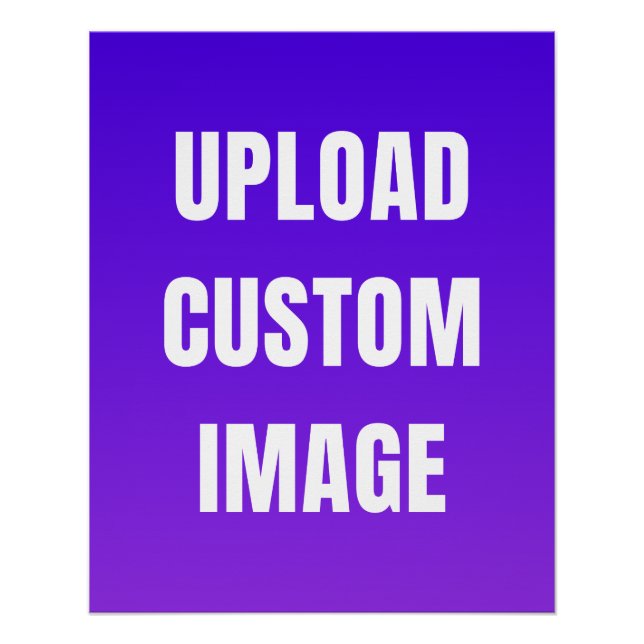 Póster Carregar imagem personalizada - Adicione a sua par (Frente)