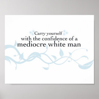 Póster Carregar-te com a confiança...