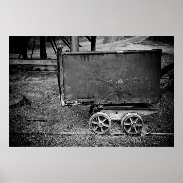 Poster Carrinho de Ore Dourado (Frente)