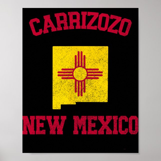 Poster Carrizozo New Mexico  (Frente)