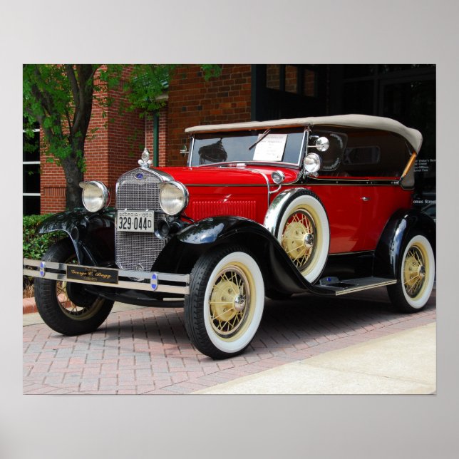 Póster Carro (Frente)