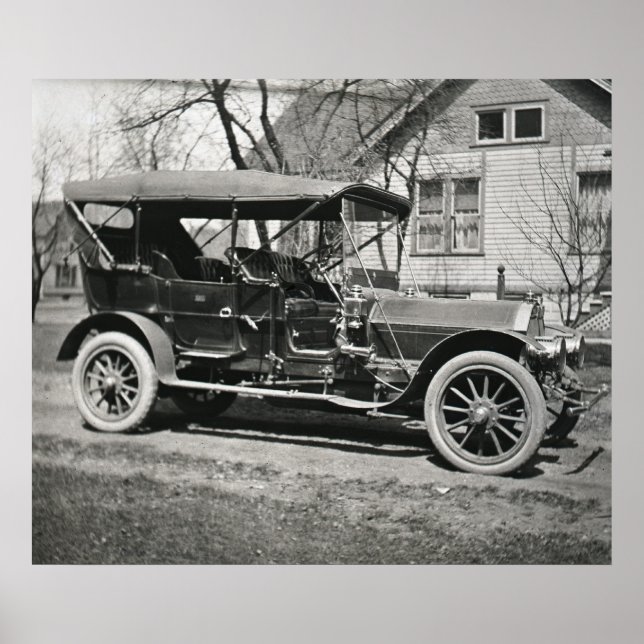 Póster Carro Antigo (Frente)