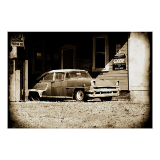 Póster Carro antigo