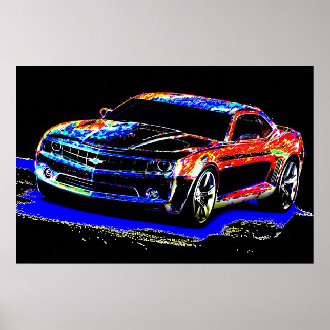Póster Carro-Arte (Frente)