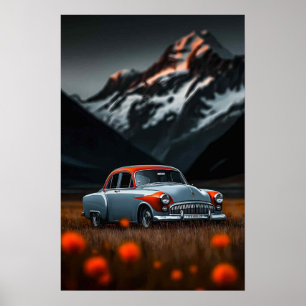 Poster carro clássico